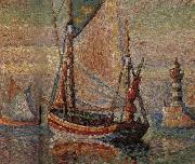 Paul Signac Port oil